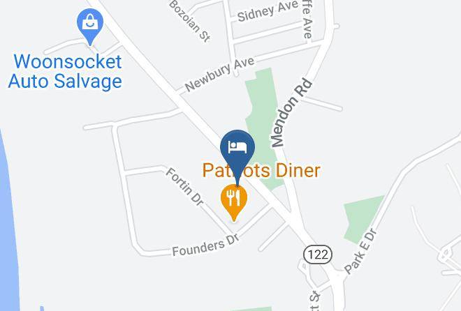 Providence - Holiday Inn Express & Suites Providence Woonsocket Maps