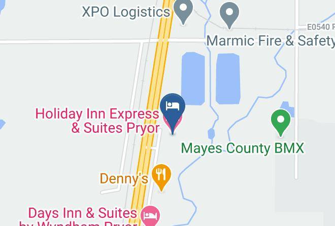 Mayes - Holiday Inn Express & Suites Pryor Maps