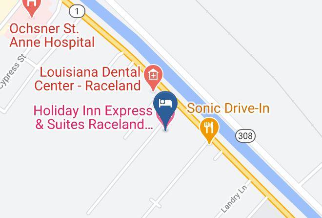 Lafourche Par - Holiday Inn Express & Suites Raceland Highway 90 Maps