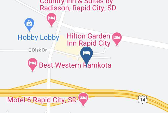 Pennington - Holiday Inn Express & Suites Rapid City I 90 Maps
