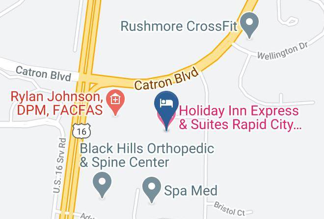 Pennington - Holiday Inn Express & Suites Rapid City Rushmore South Maps