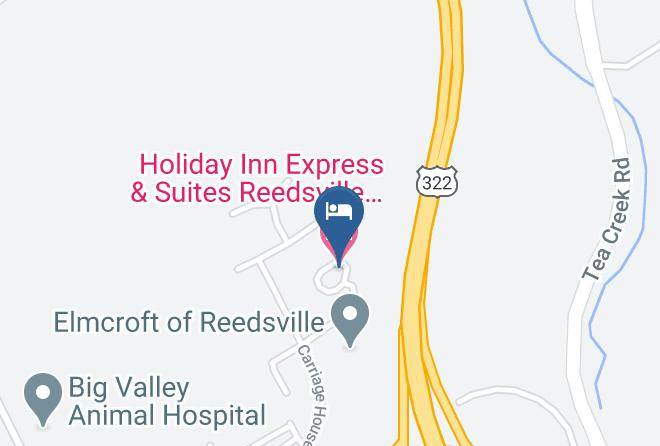 Mifflin - Holiday Inn Express & Suites Reedsville State Coll Area Maps