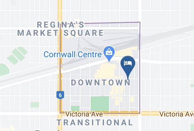 Division 6 - Holiday Inn Express & Suites Regina Downtown Maps