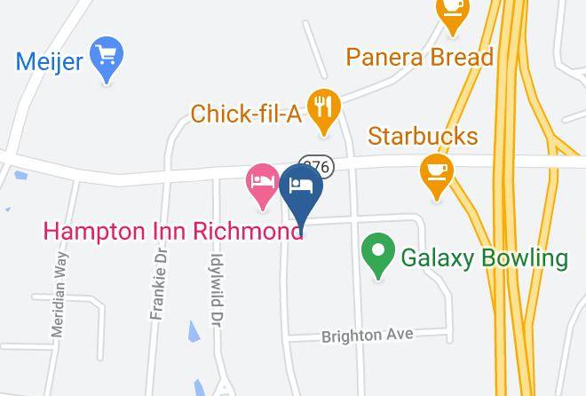 Holiday Inn Express & Suites Richmond Map