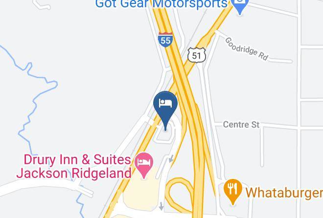 Madison - Holiday Inn Express & Suites Ridgeland Jackson North Area Maps
