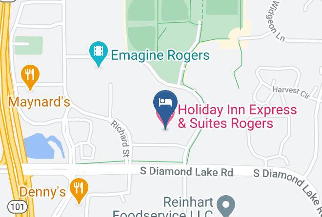 Hennepin - Holiday Inn Express & Suites Rogers Maps