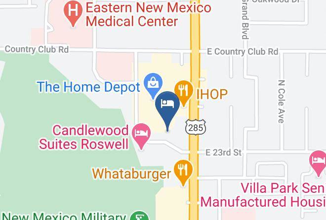 Chaves - Holiday Inn Express & Suites Roswell Maps