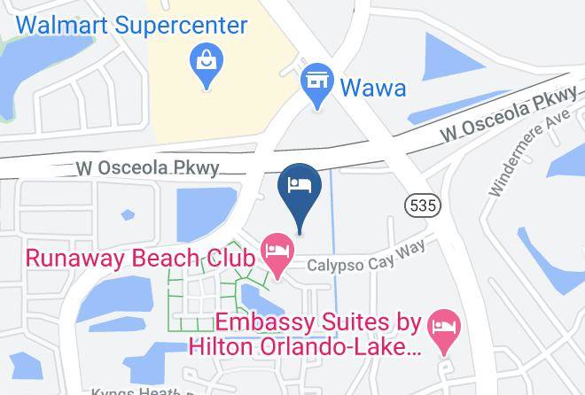 Osceola - Holiday Inn Express & Suites S Lake Buena Vista Maps