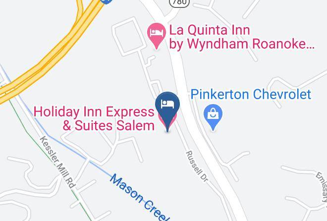Salem City - Holiday Inn Express & Suites Salem Maps