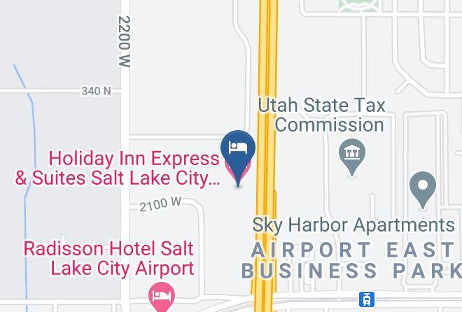 Salt Lake - Holiday Inn Express & Suites Salt Lake City Airport East Maps