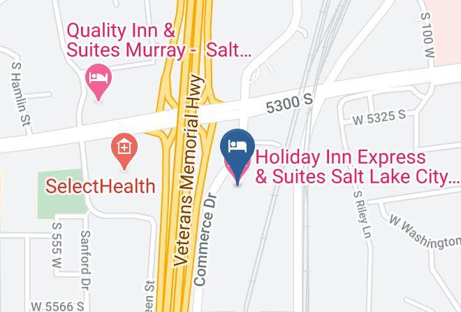 Holiday Inn Express & Suites Salt Lake City South Murray Map