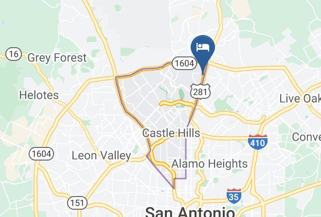 Bexar - Holiday Inn Express & Suites San Antonio Airport North Maps