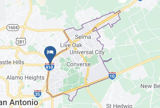 Holiday Inn Express & Suites San Antonio North Windcrest Map