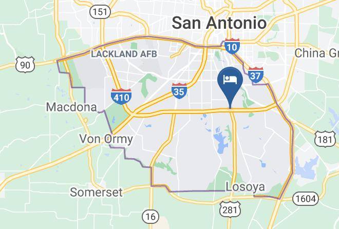 Bexar - Holiday Inn Express & Suites San Antonio South Maps