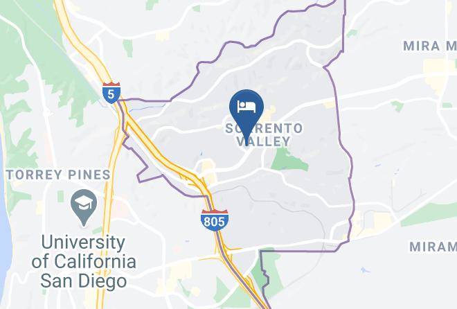 San Diego - Holiday Inn Express & Suites San Diego Sorrento Valley Maps