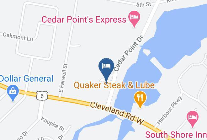 Erie - Holiday Inn Express & Suites Sandusky Maps