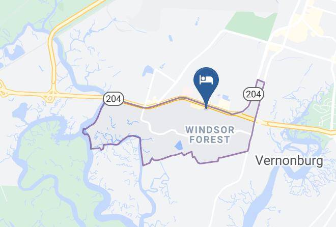 Chatham - Holiday Inn Express & Suites Savannah Midtown Maps