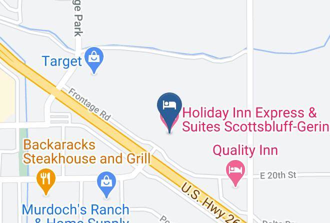 Scotts Bluff - Holiday Inn Express & Suites Scottsbluff Gering Maps