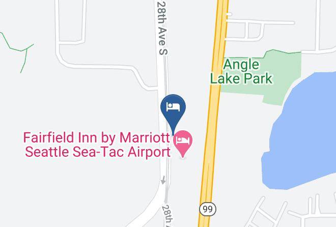 King - Holiday Inn Express & Suites Seattle Sea Tac Airport Maps