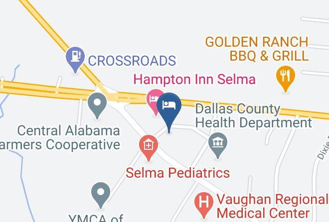 Dallas - Holiday Inn Express & Suites Selma Maps