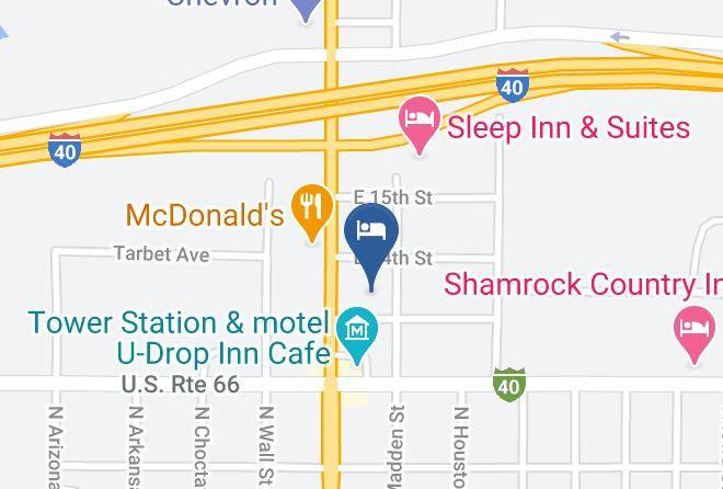 Wheeler - Holiday Inn Express & Suites Shamrock North Maps