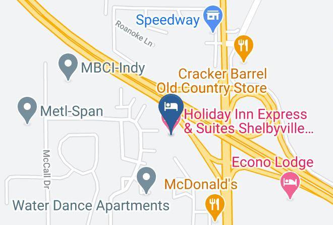 Shelby - Holiday Inn Express & Suites Shelbyville Indianapolis Maps