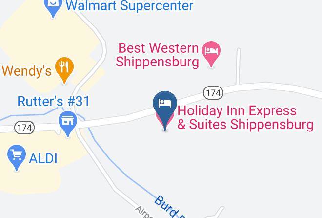 Cumberland - Holiday Inn Express & Suites Shippensburg Maps