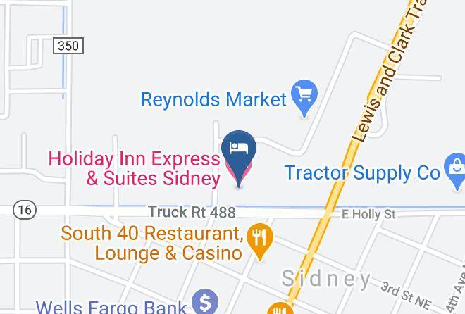 Richland - Holiday Inn Express & Suites Sidney Maps