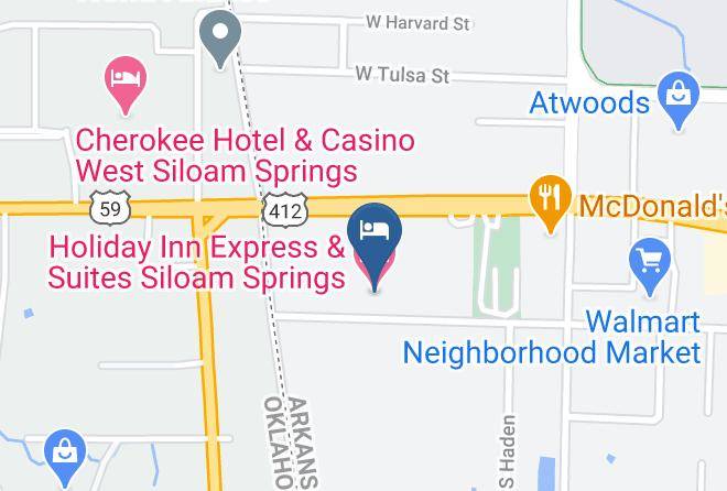 Benton - Holiday Inn Express & Suites Siloam Springs Maps