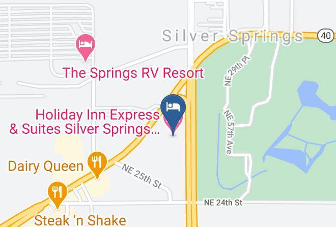 Marion - Holiday Inn Express & Suites Silver Springs Ocala Maps