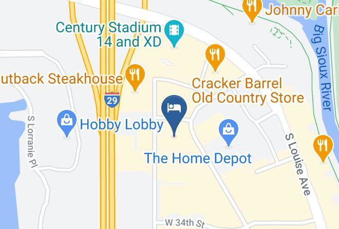 Minnehaha - Holiday Inn Express & Suites Sioux Falls At Empire Mall Maps