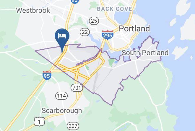 Cumberland - Holiday Inn Express & Suites South Portland Maps