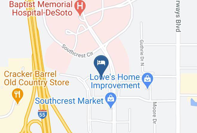 De Soto - Holiday Inn Express & Suites Southaven Central Memphis Maps