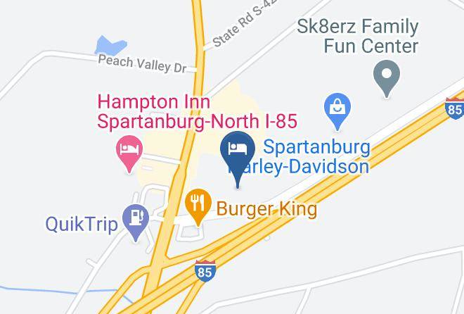 Spartanburg - Holiday Inn Express & Suites Spartanburg North Maps