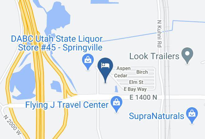 Utah - Holiday Inn Express & Suites Springville South Provo Area Maps