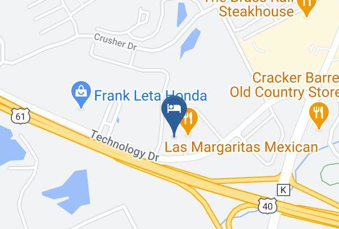 Holiday Inn Express & Suites St Louis West O'fallon Map