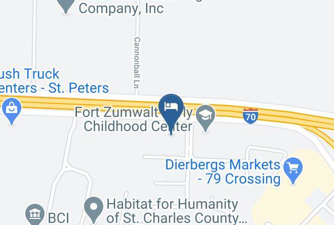 St Charles - Holiday Inn Express & Suites St Peters Maps