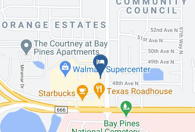 Pinellas - Holiday Inn Express & Suites St Petersburg Madeira Beach Maps