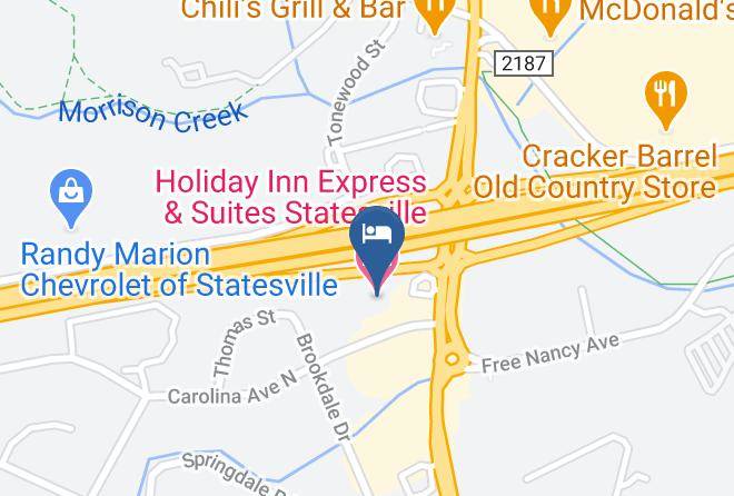 Iredell - Holiday Inn Express & Suites Statesville Maps