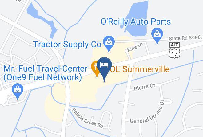 Berkeley - Holiday Inn Express & Suites Summerville Maps