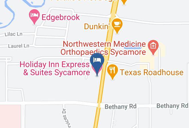 Dekalb - Holiday Inn Express & Suites Sycamore Maps