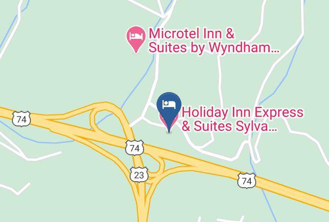 Holiday Inn Express & Suites Sylva Western Carolina Area Map