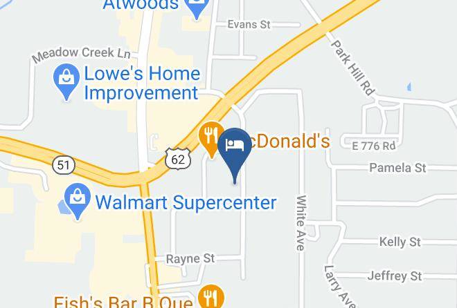 Cherokee - Holiday Inn Express & Suites Tahlequah Maps