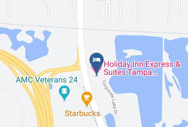 Hillsborough - Holiday Inn Express & Suites Tampa Anderson Rd Veterans Exp Maps