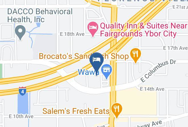 Hillsborough - Holiday Inn Express & Suites Tampa East Ybor City Maps