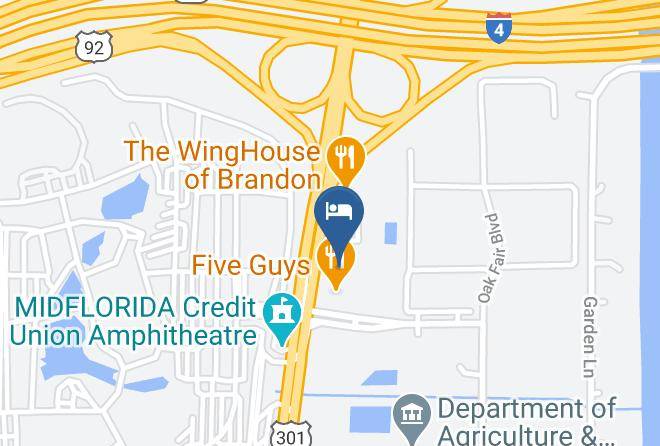 Hillsborough - Holiday Inn Express & Suites Tampa Fairgrounds Casino Maps
