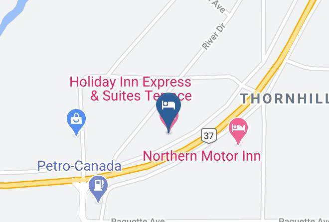 Kitimat Stikine - Holiday Inn Express & Suites Terrace Maps