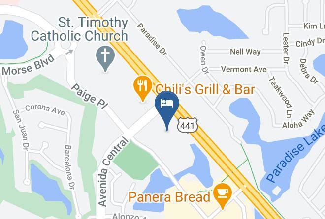 Holiday Inn Express & Suites The Villages Map