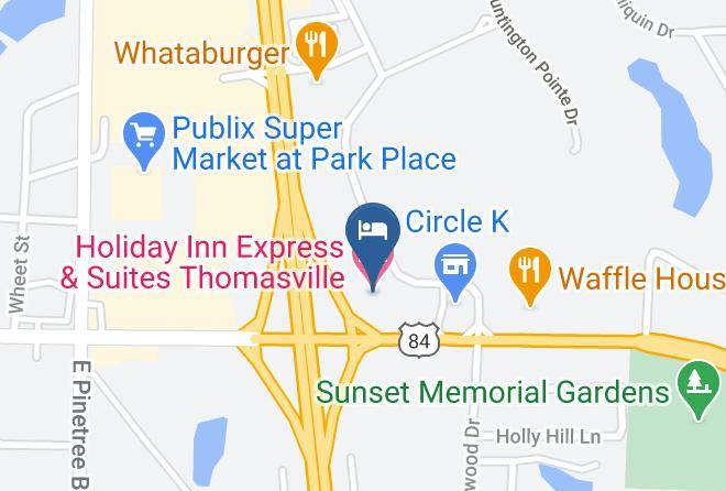 Thomas - Holiday Inn Express & Suites Thomasville Maps