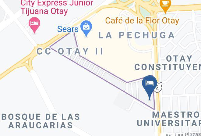 Tijuana - Holiday Inn Express & Suites Tijuana Otay Maps